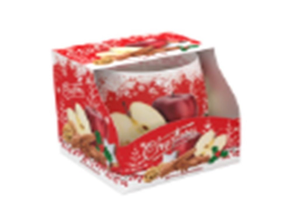 Nến cốc thơm NOEL 100g hương táo quế (bịch:12ks)