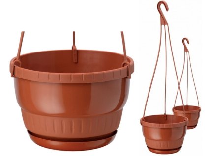 Chậu hoa nhựa móc treo Europa 19x13cm (bịch:10ks)