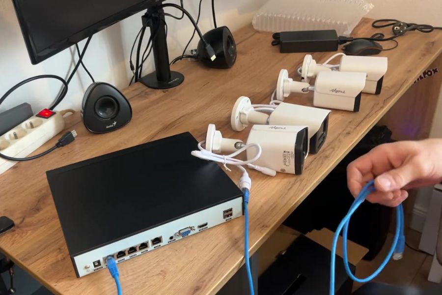 Myers IP kamerový set a jeho uvedenie do prevádzky