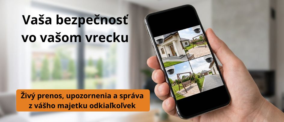 Moderná 5 MP IP bezpečnostná kamera