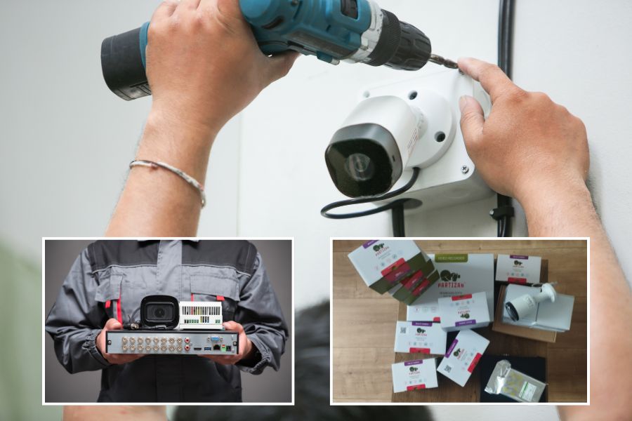 Inštalácia kamerového systému odborníkmi T-CAM