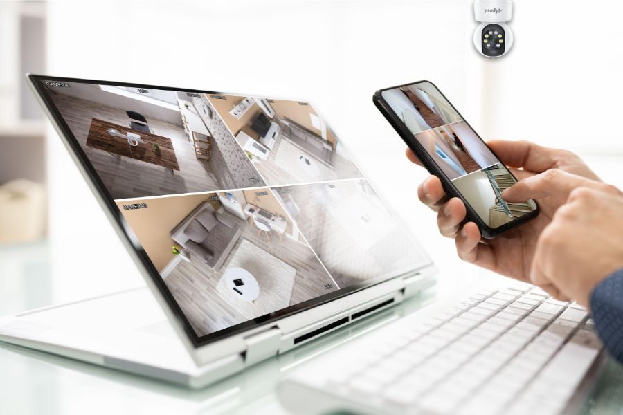 Vnútorná IP kamera v kancelárii a spoločných priestoroch