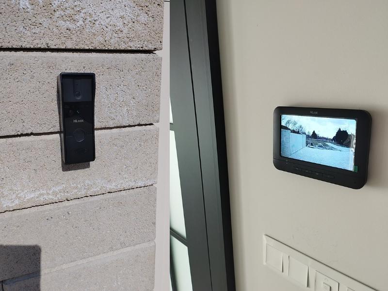 Sada videovrátnika exteriér a interiér