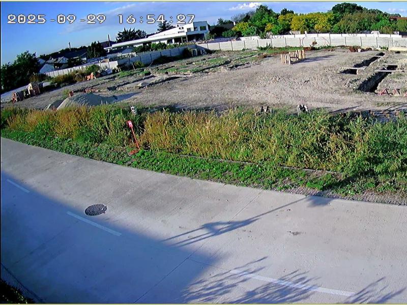 4G solárna kamera sledovanie stavby