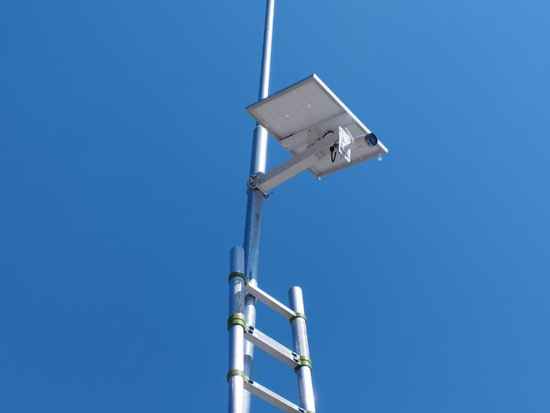 Solárna 4G kamera bez internetu a elektriny