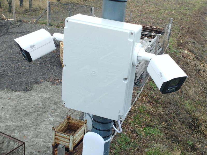 Bezdrôtový prenos dát UBNT kamerový systém