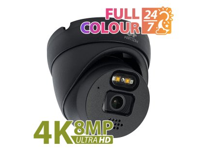 8.0MP 4K IP camera IPD 5SP IR 4K FADA SH Black