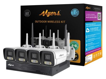 Wireless Kit Myers 8CH WIFI KIT 5MP 4xBullet