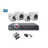 Kamerový systém Basic Dome 4MP – kompletný set 4 IP kamier s rekordérom
