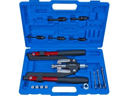 Sada nýtovacích kleští, ø 3.2-6.4 mm vč. matic M4-M10 5990