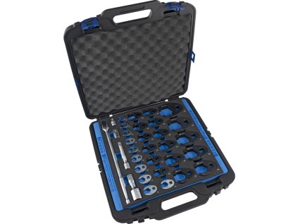 Ploché otevřené klíče, sada 32 ks