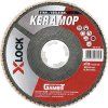 KRM-X - Lamelový brusný kotouč X-LOCK 125 x 22,23 mm