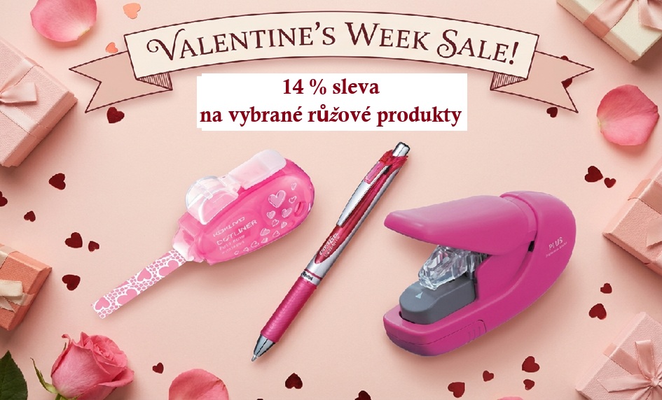 Valentýnský týden sleva 14%