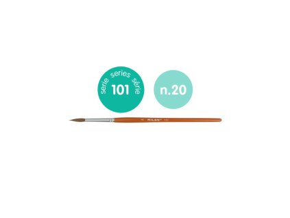 MILAN/101 Series School paint brush, round, short handle/0410120_01.jpg