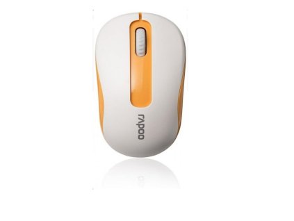 Kapitola 4 - Nové obrázky/MYŠ OPTICKÁ RAPOO M10 USB,BEZDRÁTOVÁ,2.4G,ORANŽOVÁ.jpg