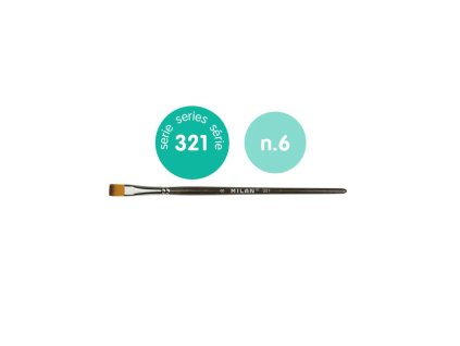 MILAN/321 Series Synthetic brush, flat, short handle/80477_01.jpg