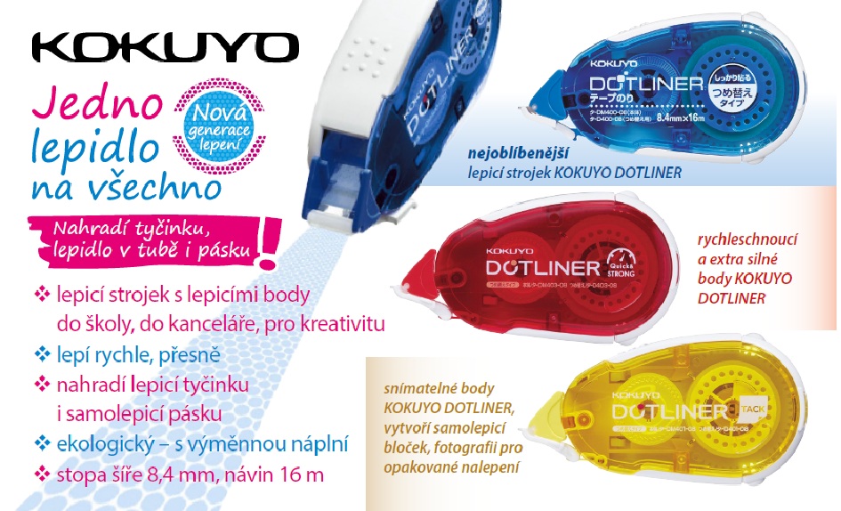 KOKUYO Jedno lepidlo na všechno