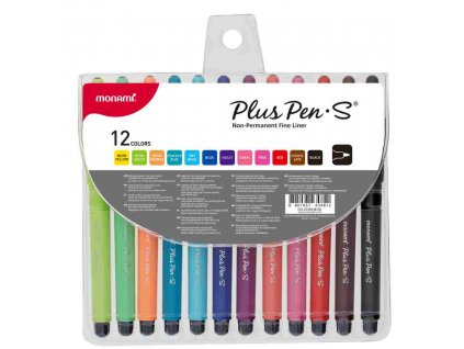 MONAMI/Plus Pen S/Plus Pen S 12C SET.jpg
