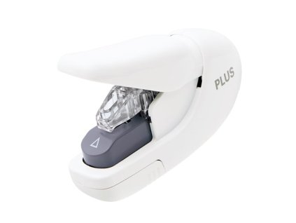 PLUS/PLUS foto+videa/Foto/Staple Free Stapler/Staple Free Stapler Handy/Staple Free Stapler Handy_31145_White/Pictures/CMYK/_31145_1_Weiß-p-500_web.jpeg