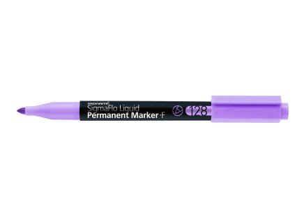 MONAMI/SigmaFlo Liquid Permanent Marker 128/128(F)-Pastel Purple.jpg