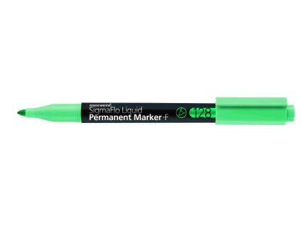 MONAMI/SigmaFlo Liquid Permanent Marker 128/128(F)-mint green(open).jpg