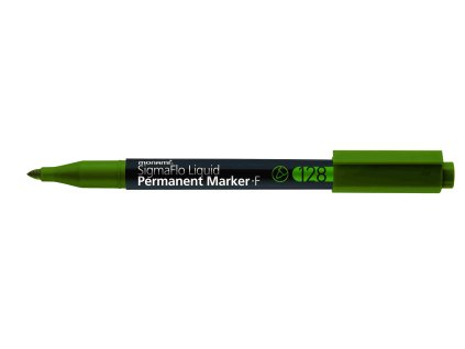 MONAMI/SigmaFlo Liquid Permanent Marker 128/128(F)-Olive.jpg