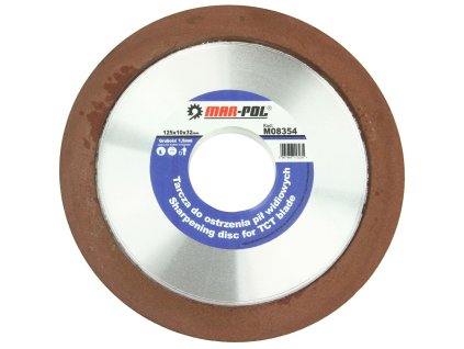 tarcza do ostrzenia pil 125x10x32x8x1 5mm