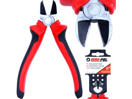 Profesionálne štiepacie (bočné strihacie) kliešte 6'' (152 mm) MAR-POL M49516