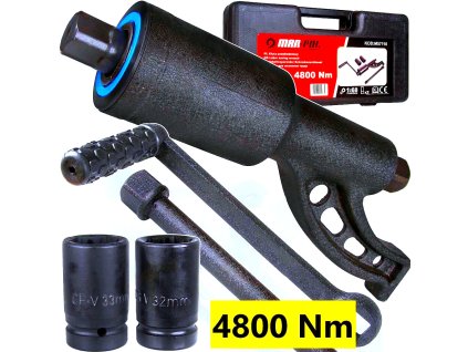 Ručný násobič momentu pre kamióny a iné nákladné autá  4800 Nm MAR-POL M57110
