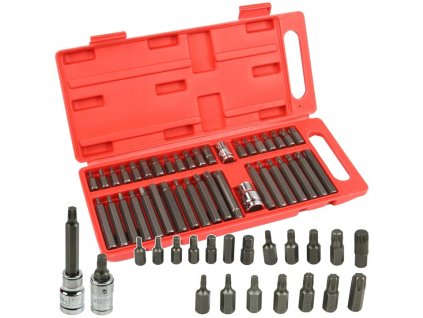 KONCOWKI ZESTAW IMBUS TORX SPLINE 40 CZESCI