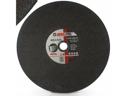 TARCZA DO CIECIA metalu 400x4 0x32 Mar Pol