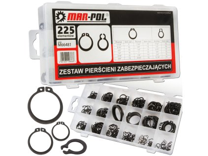 zestaw pierscieni zabezpieczajach 225sz