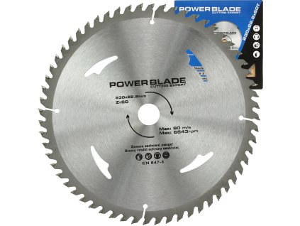 tarcza widiowa 230mm 60t 22 2 power blade