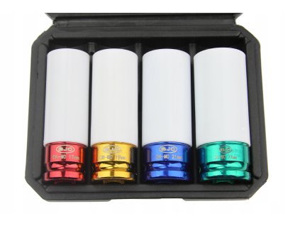 NASADKI UDAROWE KLUCZE DO ALUFELG ZESTAW 17mm 19mm 21mm 22mm Typ 6 katna