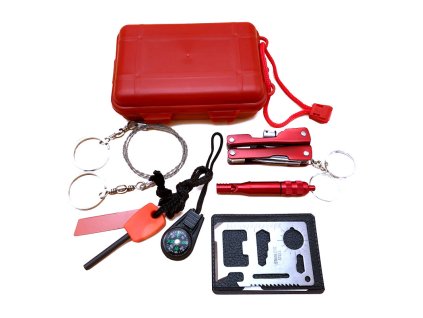 Sada na prežitie 7 v 1 GEKO ID1018 – Multifunkčná záchranná sada