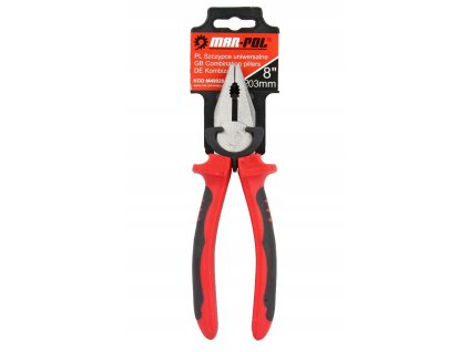 szczypce uniwersalne 8 203mm czerwone (1)