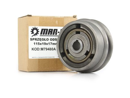 sprzeglo odsrodkowe 115x19mm 1pasek