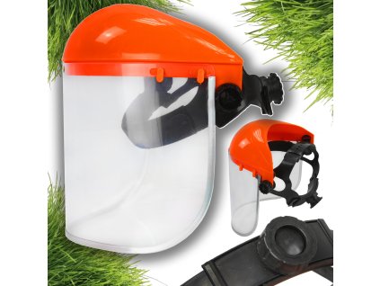 maska ochronna do kosy pleksi