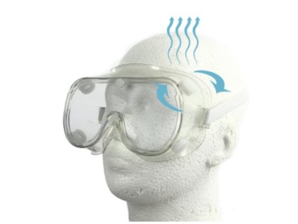 Ochranné okuliare - odvetrateľné, pracovné okuliare MAR-POL M90255