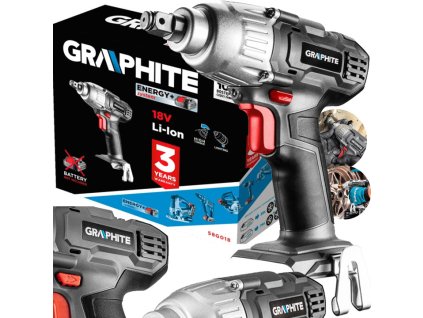 RAZOVY UTAHOVAK AKUMULATOROVY ENERGY 18V LI ION BEZ AKUMULATORA GRAPHITE