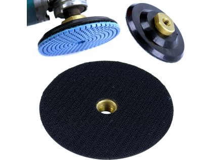 Gumený kotúč na leštenie so suchým zipsom 100 mm Rapid M08499