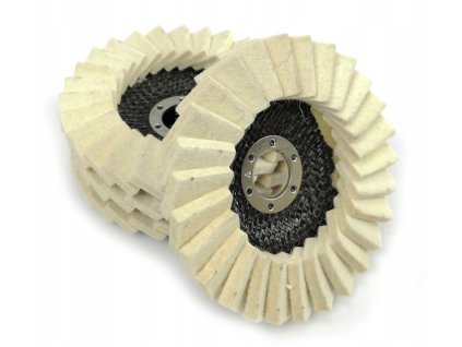 TARCZA LAMELKA POLERSKA Z FILCEM LISTKOWA 125MM Kod producenta M07988