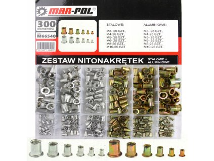 MAR POL ZESTAW NITONAKRETEK 300SZ STALOWE ALUMINIOWE ORGANIZER M66540 Waga produktu z opakowaniem jednostkowym 1 32 kg