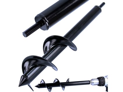 Zemný pôdny vrták 8 x 35 cm na vŕtačku M83184 MAR-POL