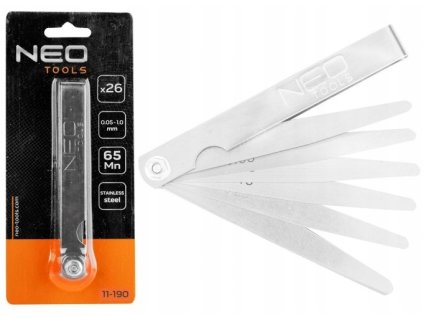 Szczelinomierz Neo Tools 11 190 Zawiera baterie nie