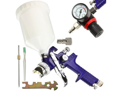 pistolet lakierniczy zestaw blister