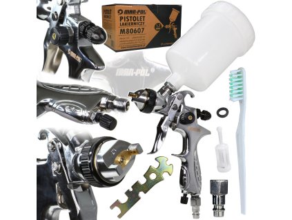 pistolet do malowania dysza 1 7mmn chrom profi