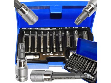 ZESTAW BITOW DO OBROBIONYCH SRUB TORX T10 T55