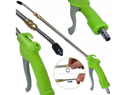 PISTOLET do PRZEDMUCHIWANIA PNEUMATYCZNY DLUGI REGULACJA