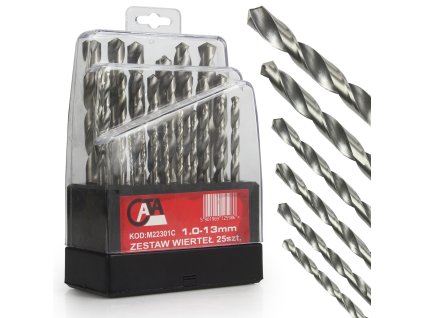 zestaw wiertel cata 1 0 13 0mm 25pcs